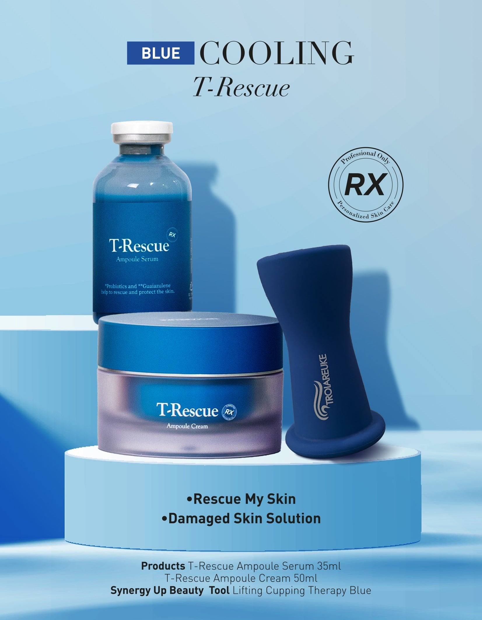 Troiareuke T-Rescue Ampoule Serum 35ml